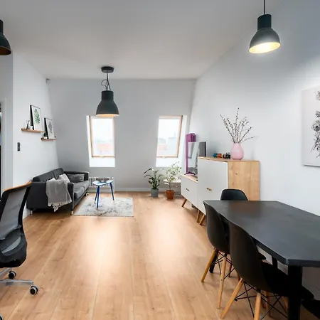 With A Roof Terrace Apartment Poznan